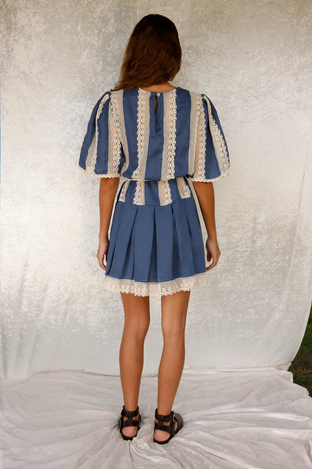 Mini Vestido Matilde CASA AZUCENA MINI VESTIDOS Malva CO