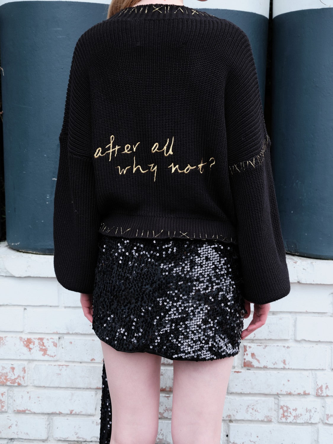 Cardigan Con Bordado