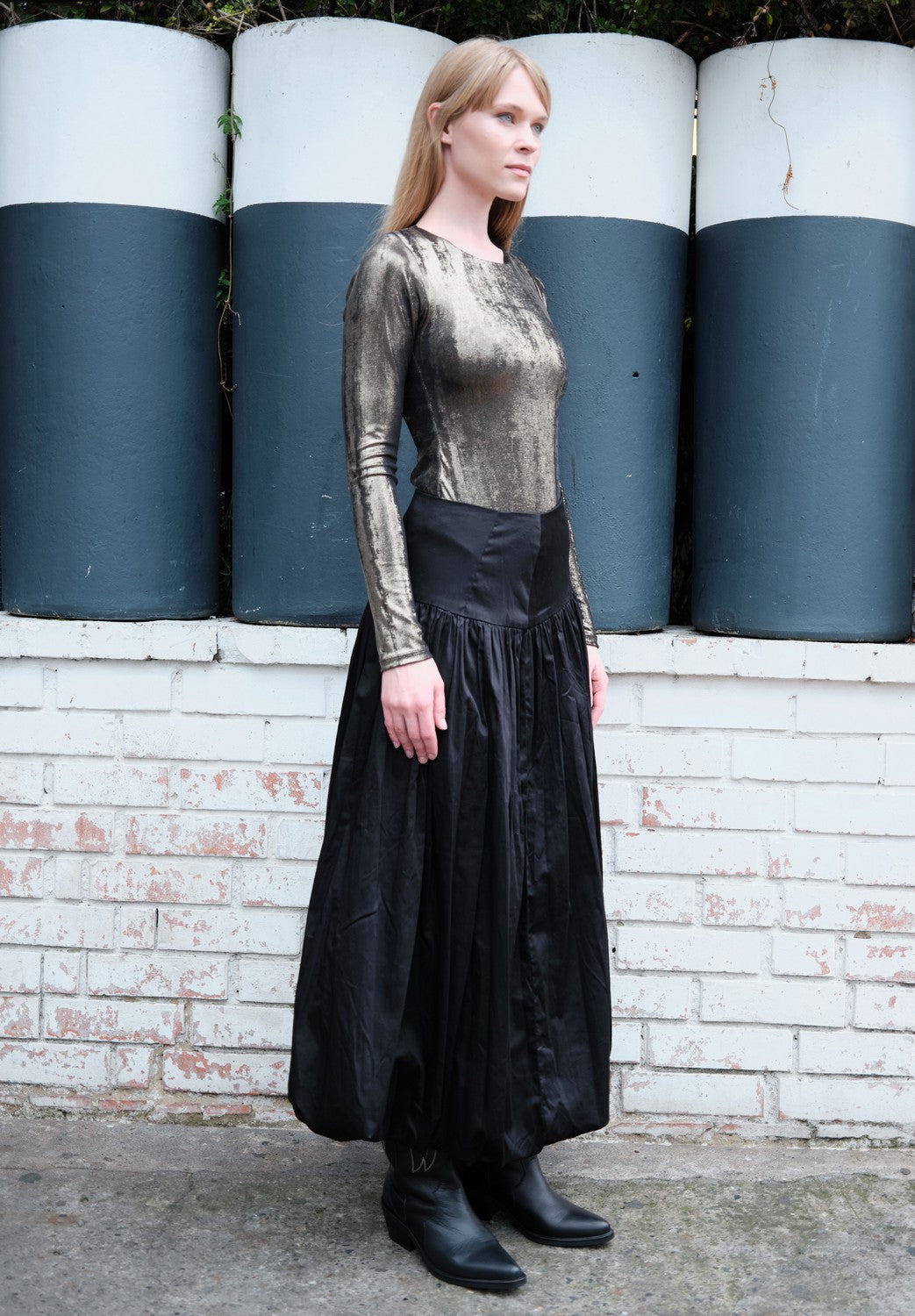 Maxi Falda Tipo Globo