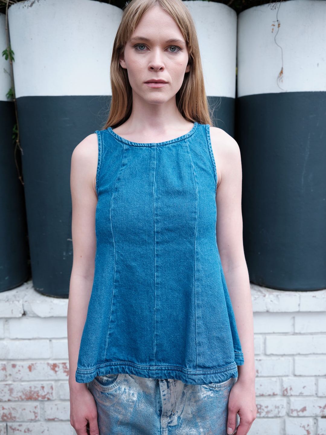 Camisa Con Puntas Irregulares