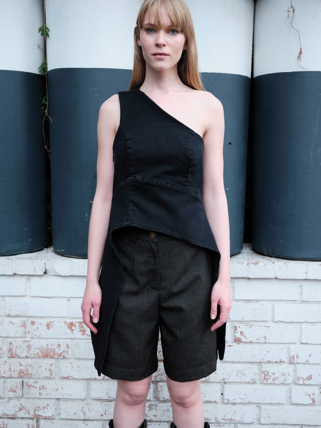 Camisa Con Puntas Irregulares