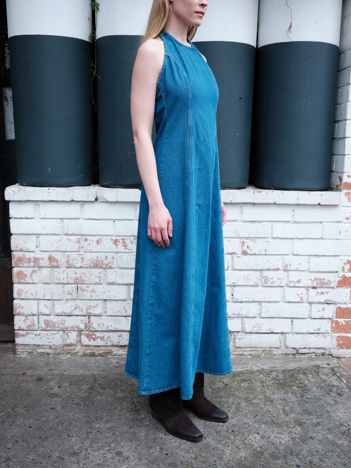 Maxi Vestido De Jean