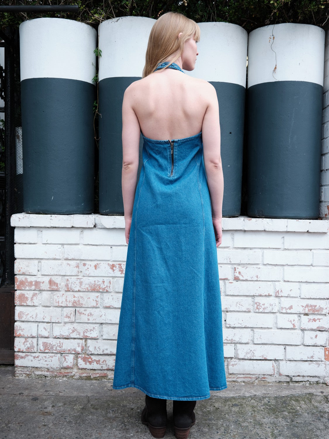 Maxi Vestido De Jean