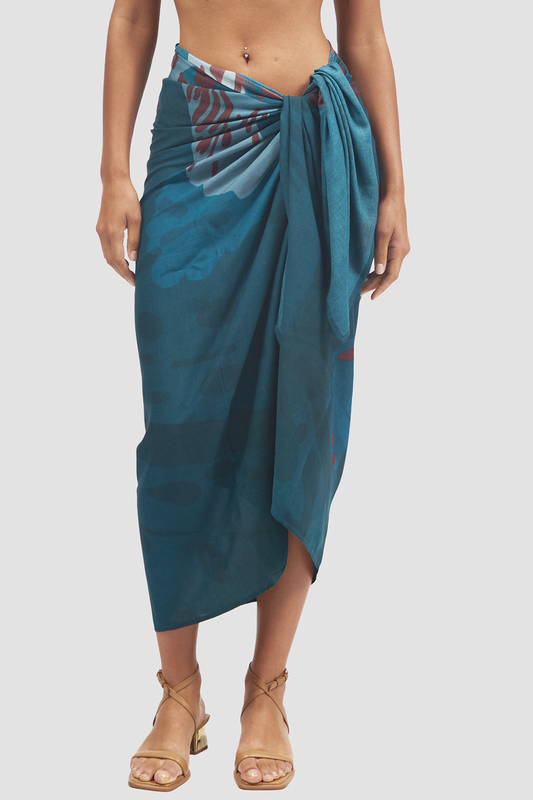 Pareo Flava Fibra De Platano