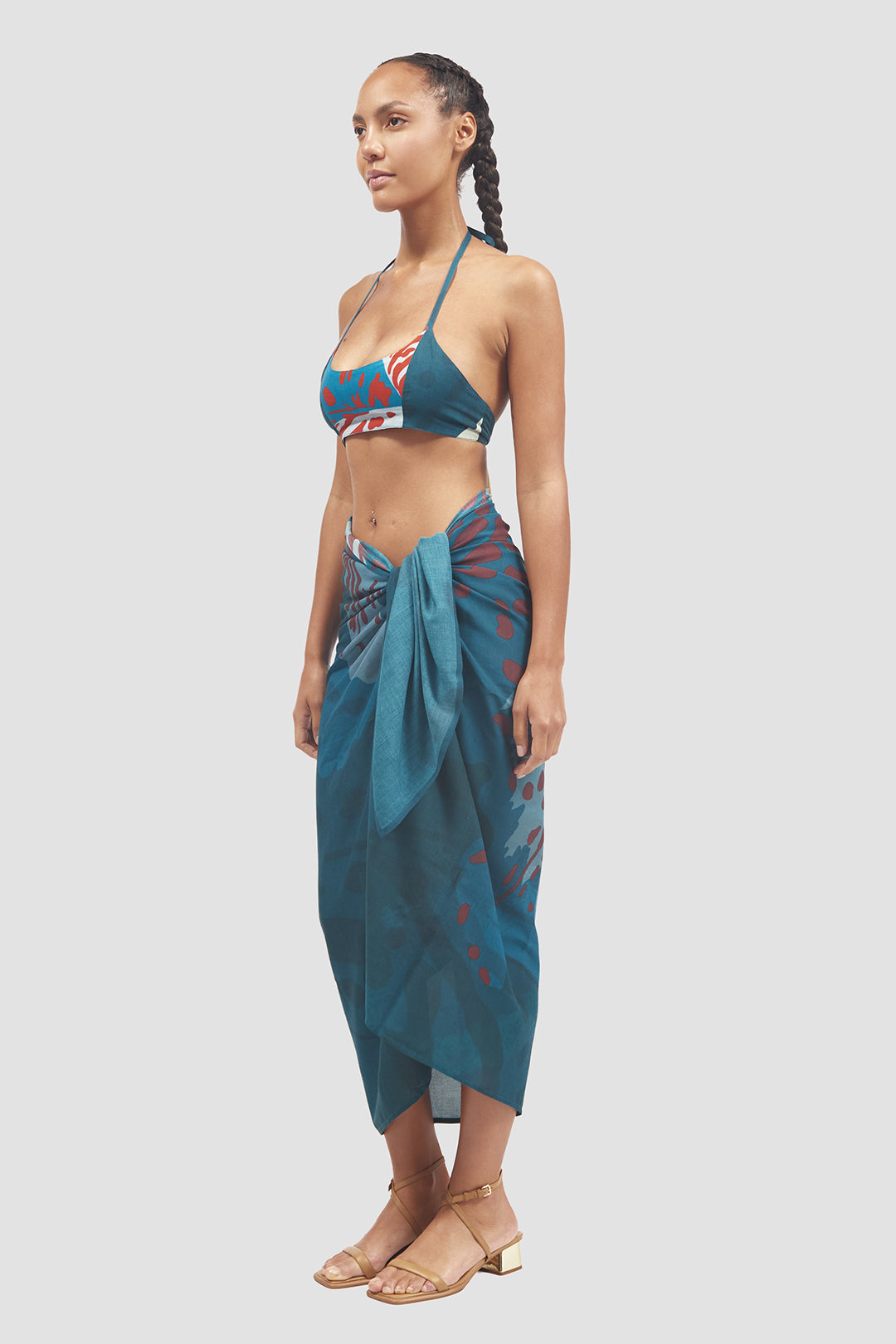 Pareo Flava Fibra De Platano