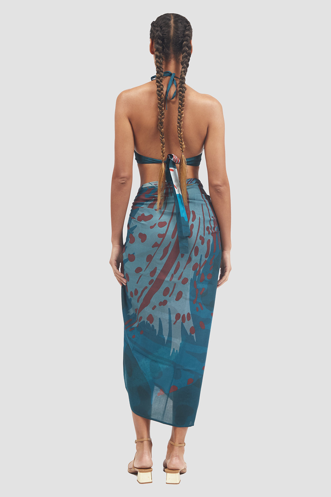 Pareo Flava Fibra De Platano