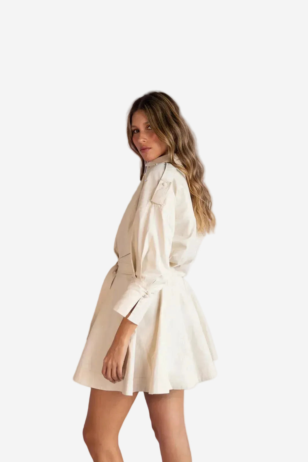 Midi Vestido Elena Ivory FLOW MIDI VESTIDOS Malva CO