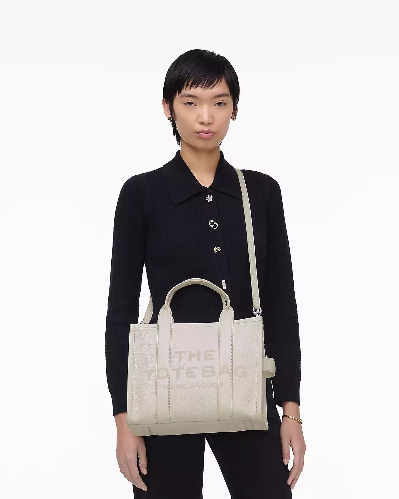 The Leather Medium Tote Bag