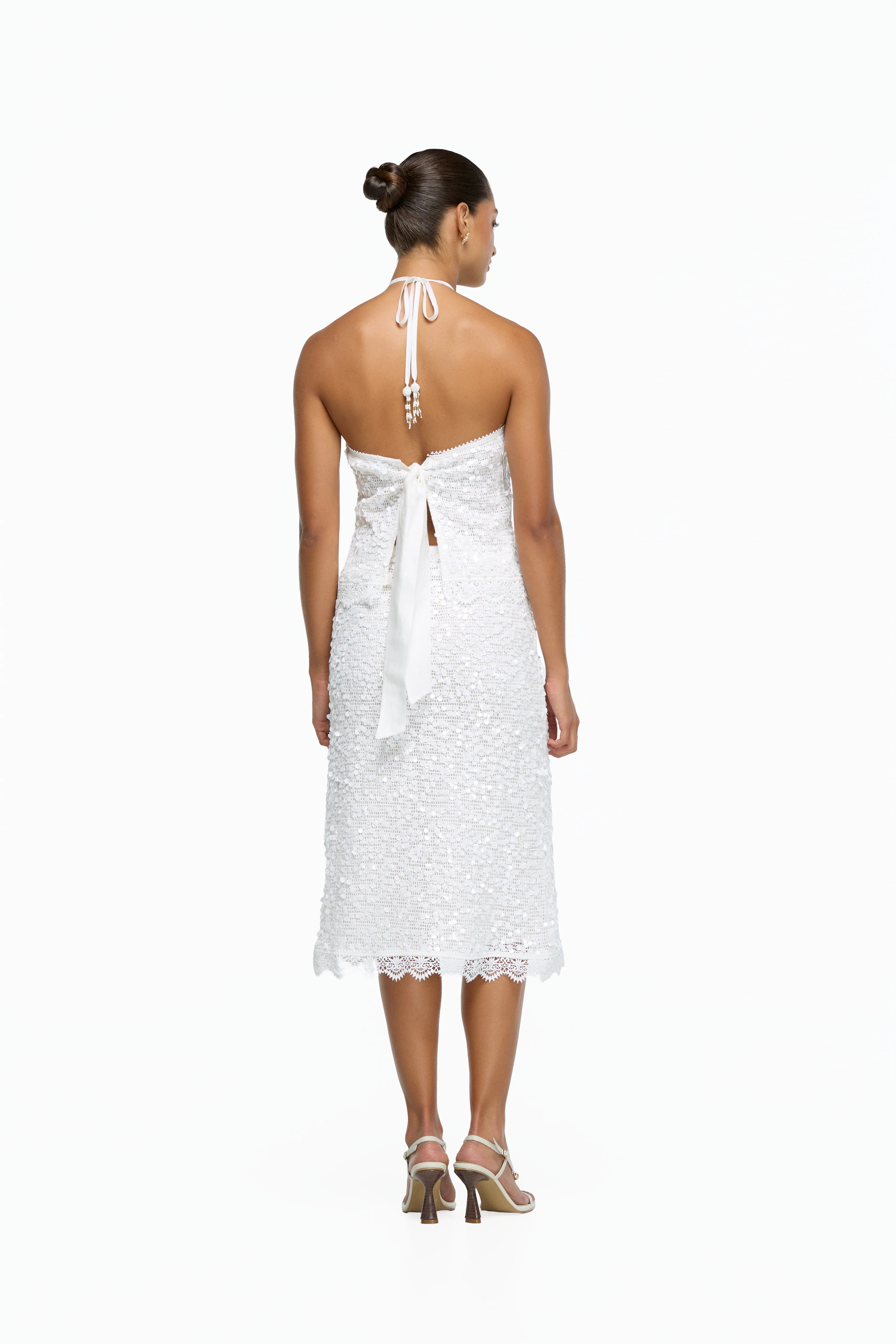 Midi Falda Pearlette