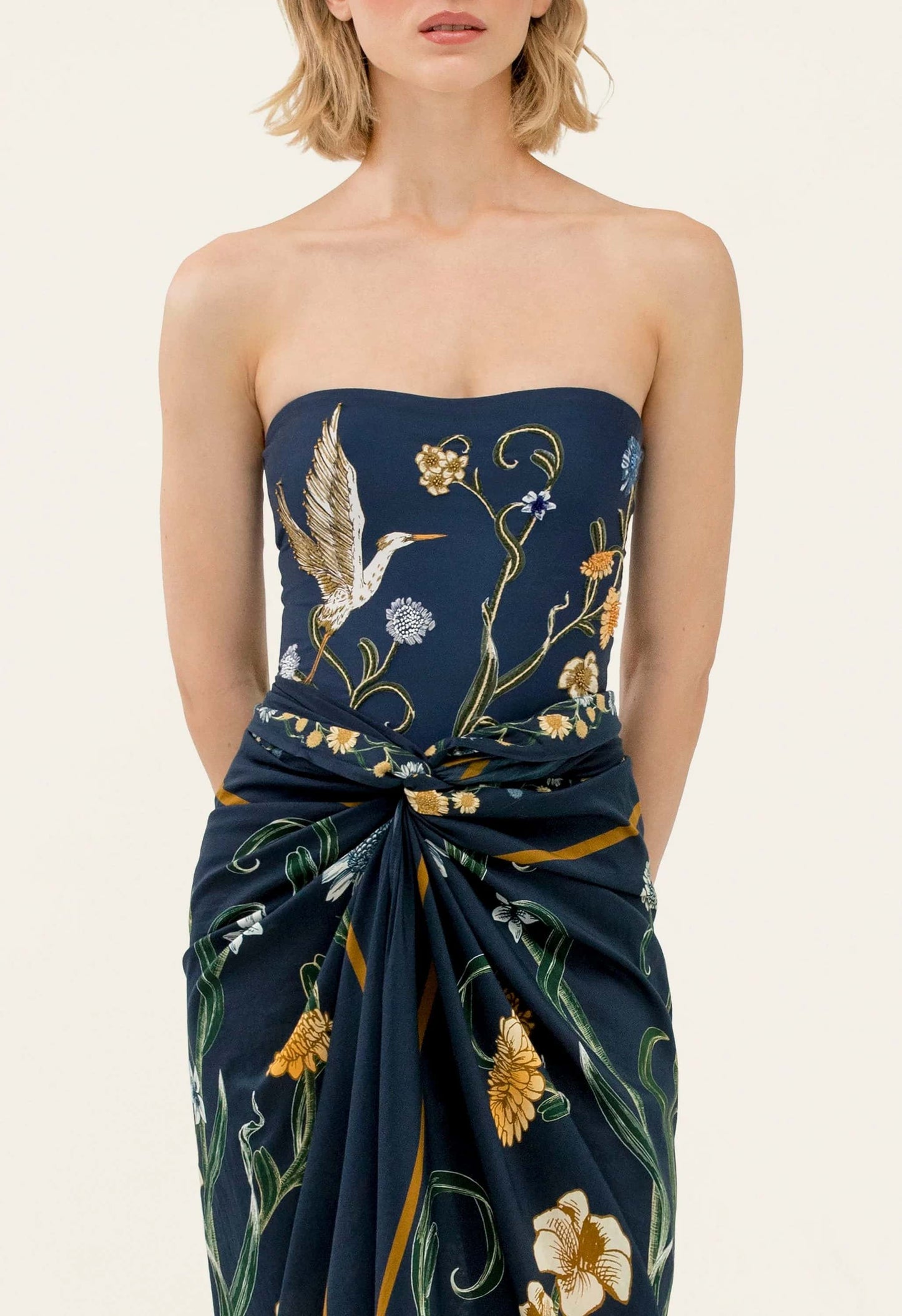 Midi Pareo Lavanda Laguna