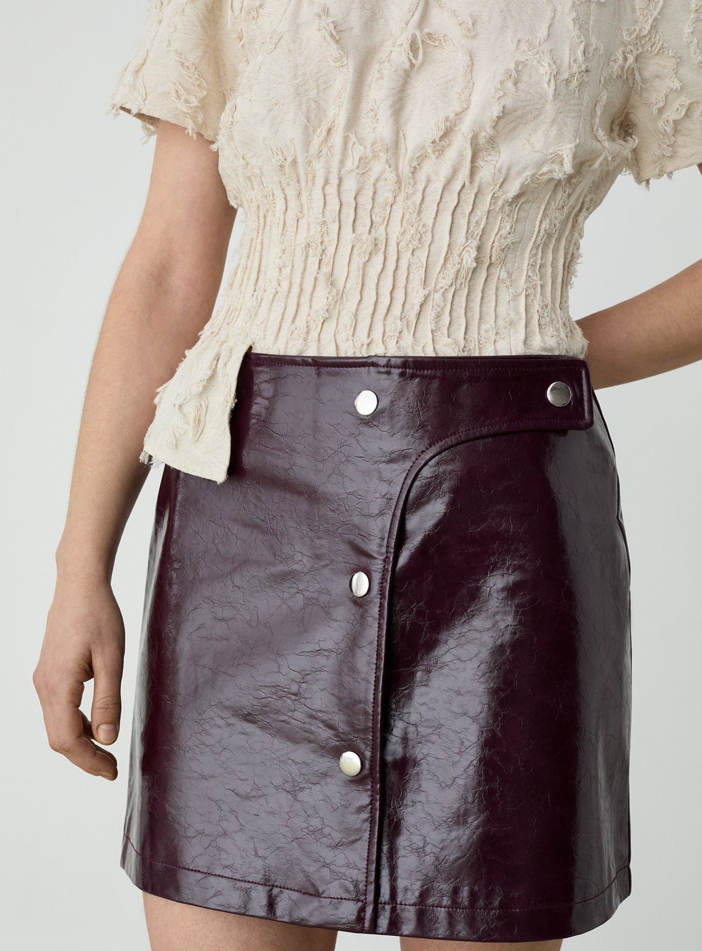 Mini Falda Lena Plum