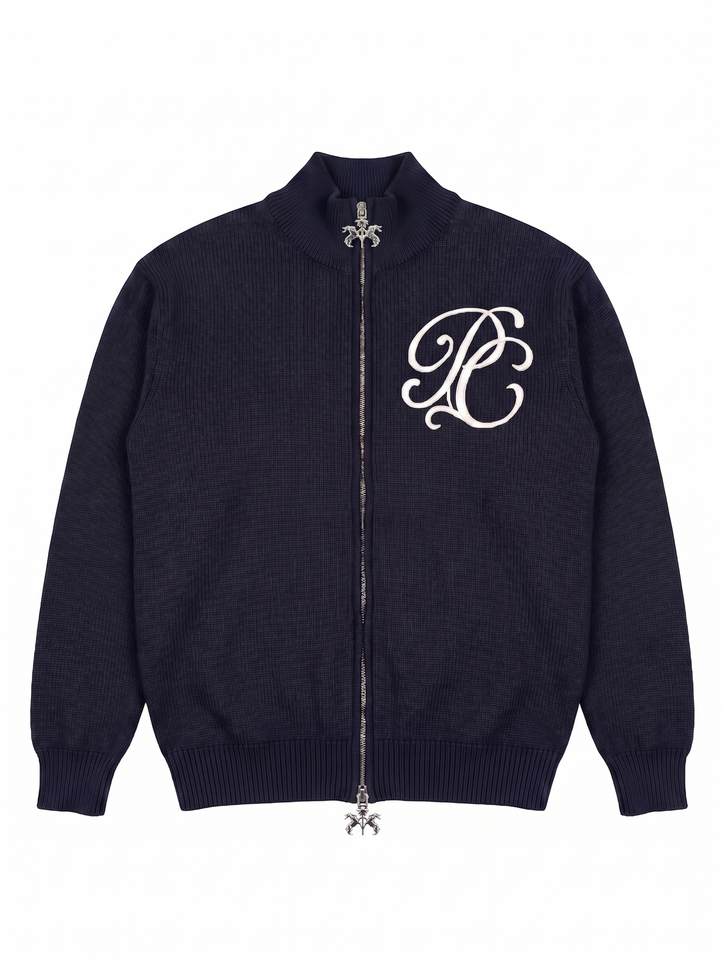 Jersey Knit Fullzip Monogram