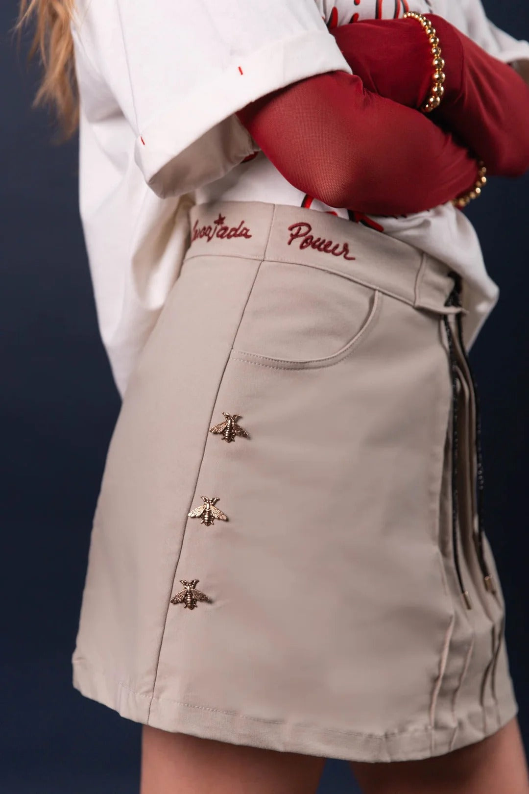 Mini Falda Short Carcajada Power