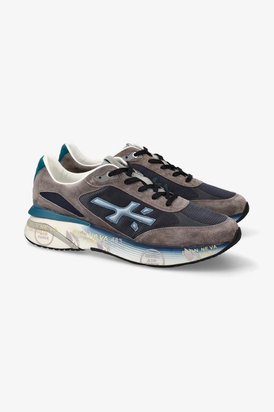 Tenis Premiata de Hombre Moerun 7772 PREMIATA TENIS Malva CO
