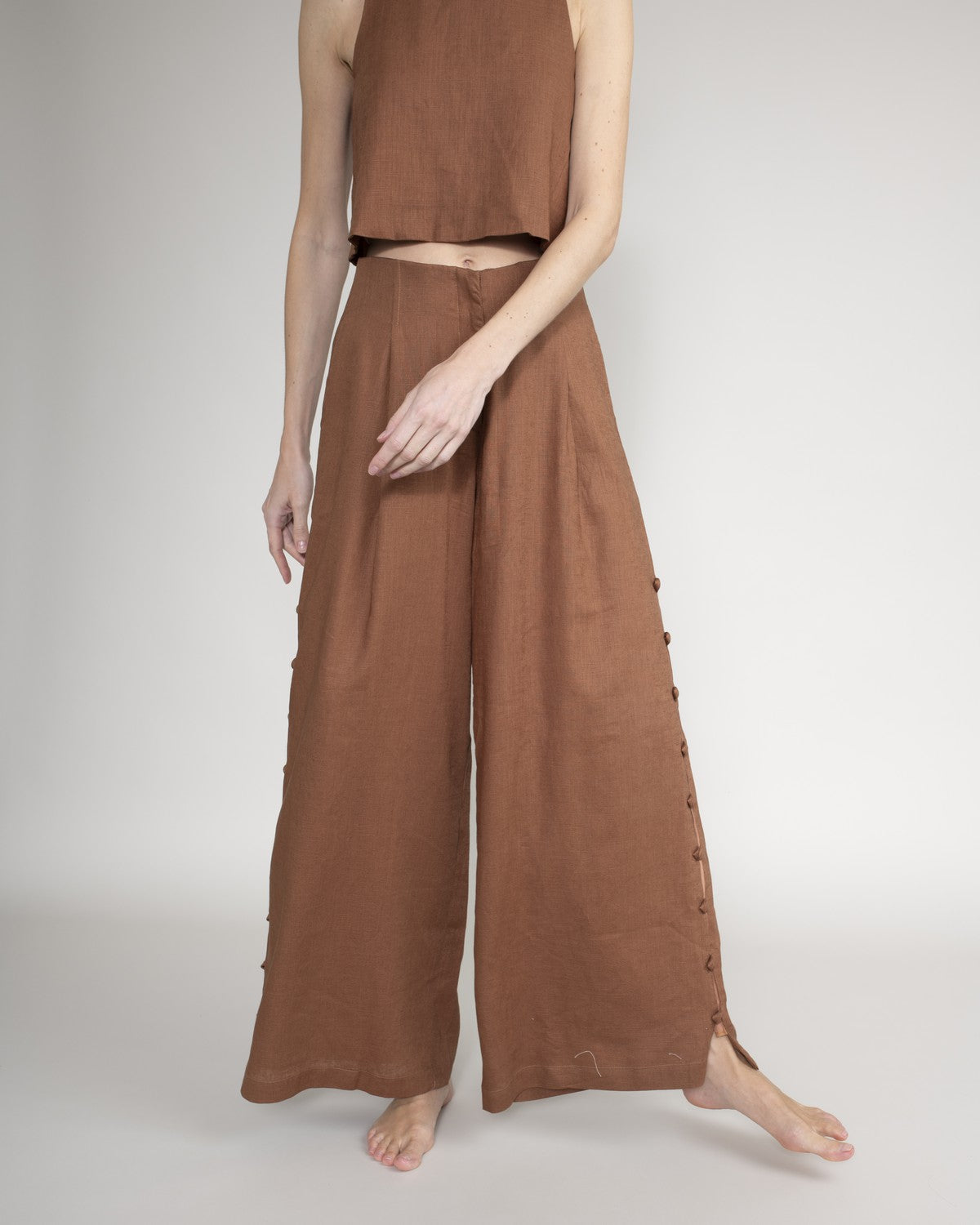 Pantalon Con Abertura