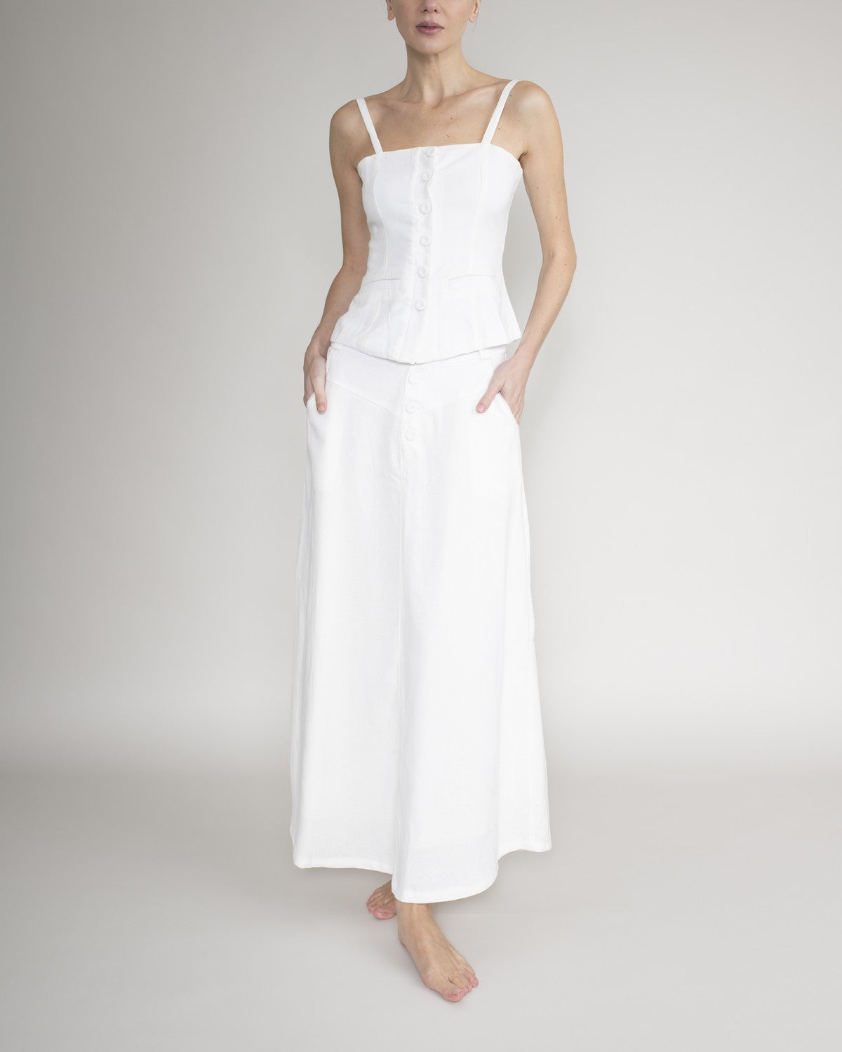 Top con Botones VOIE TOP Malva CO