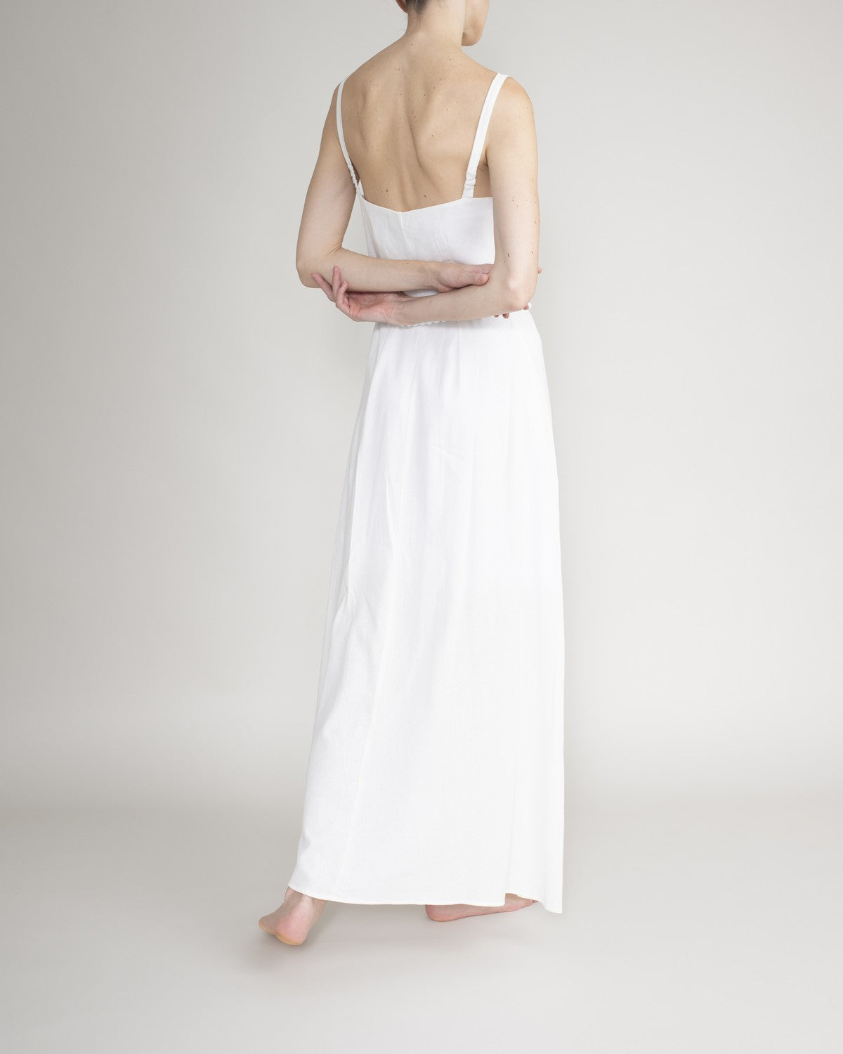 Maxi Vestido con Abertura VOIE MAXI VESTIDOS Malva CO