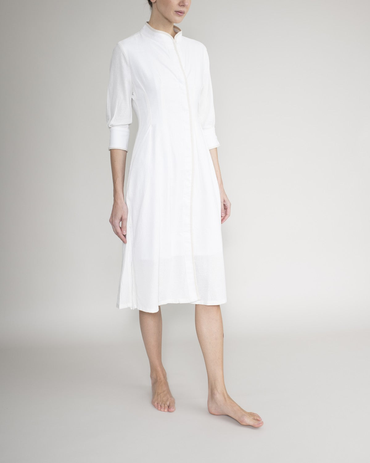 Midi Vestido Camisero