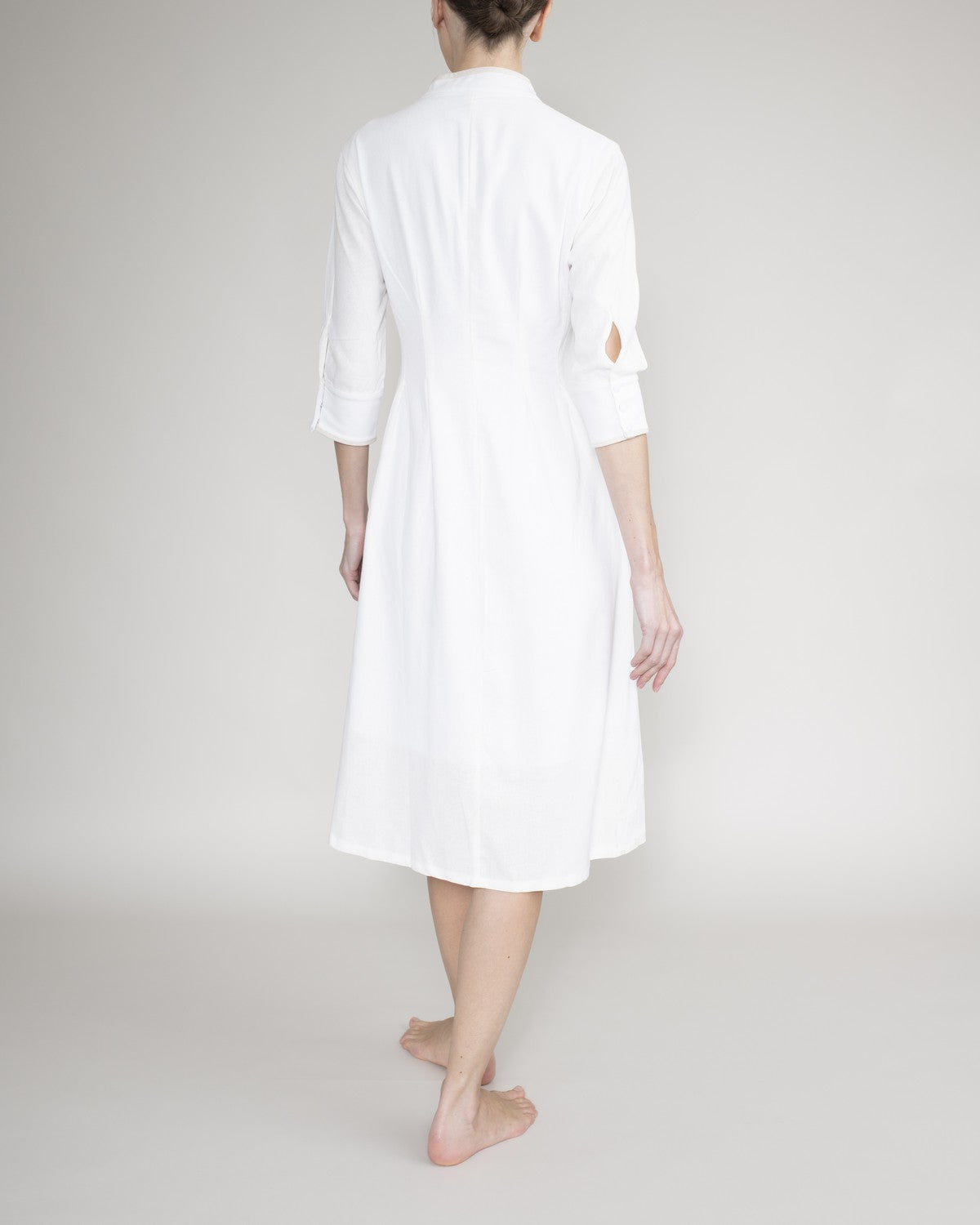Midi Vestido Camisero