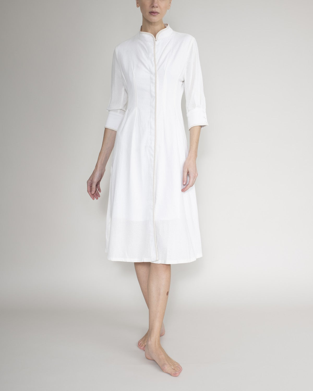 Midi Vestido Camisero