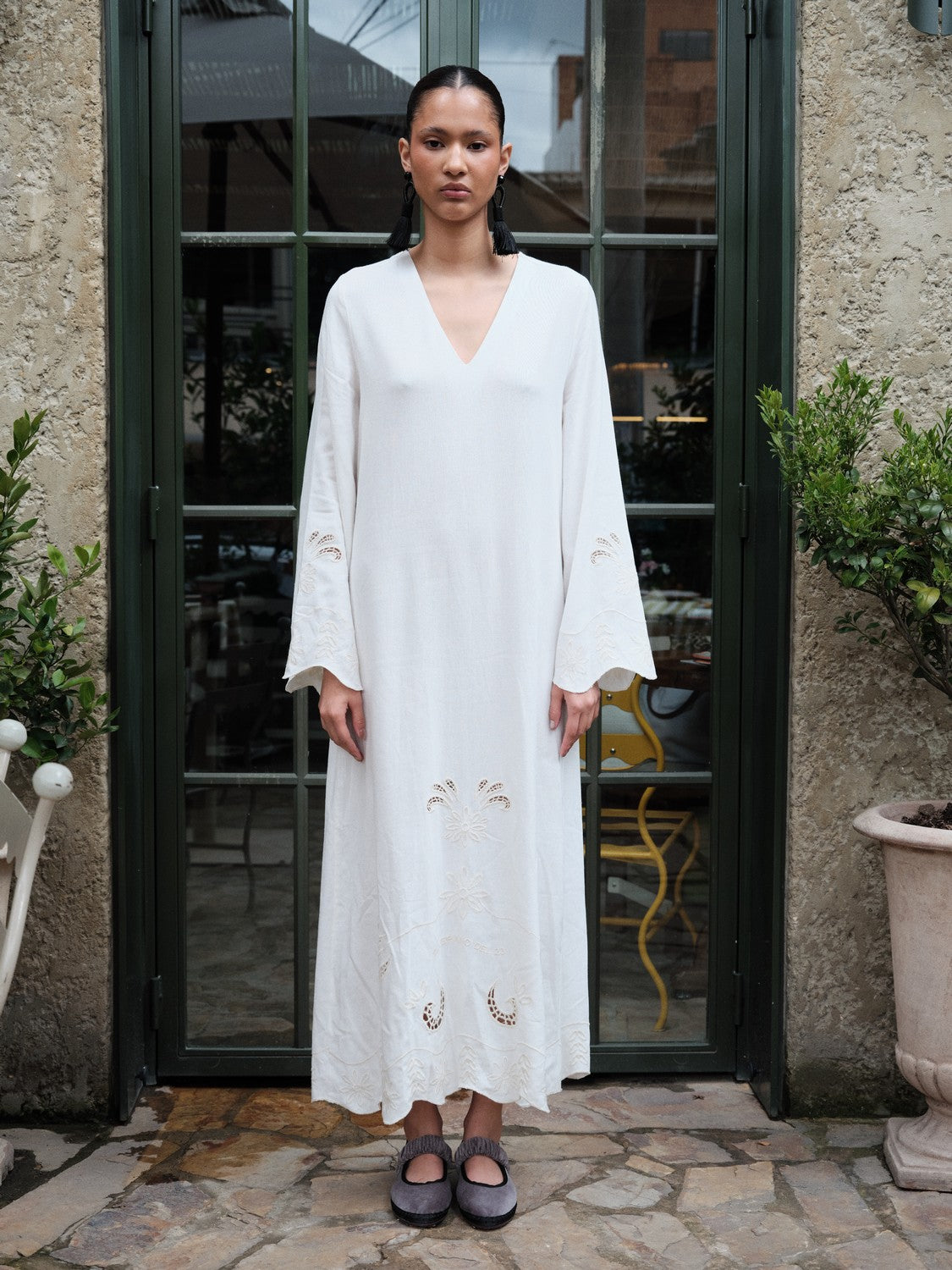 Maxi Vestido Mandala VOIE MAXI VESTIDOS Malva CO