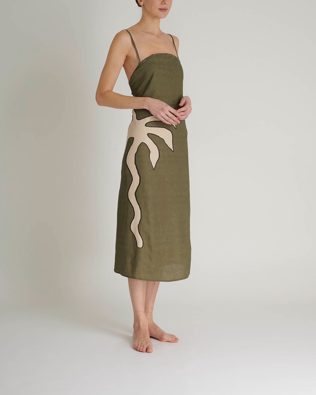 Midi Vestido Sand Torm
