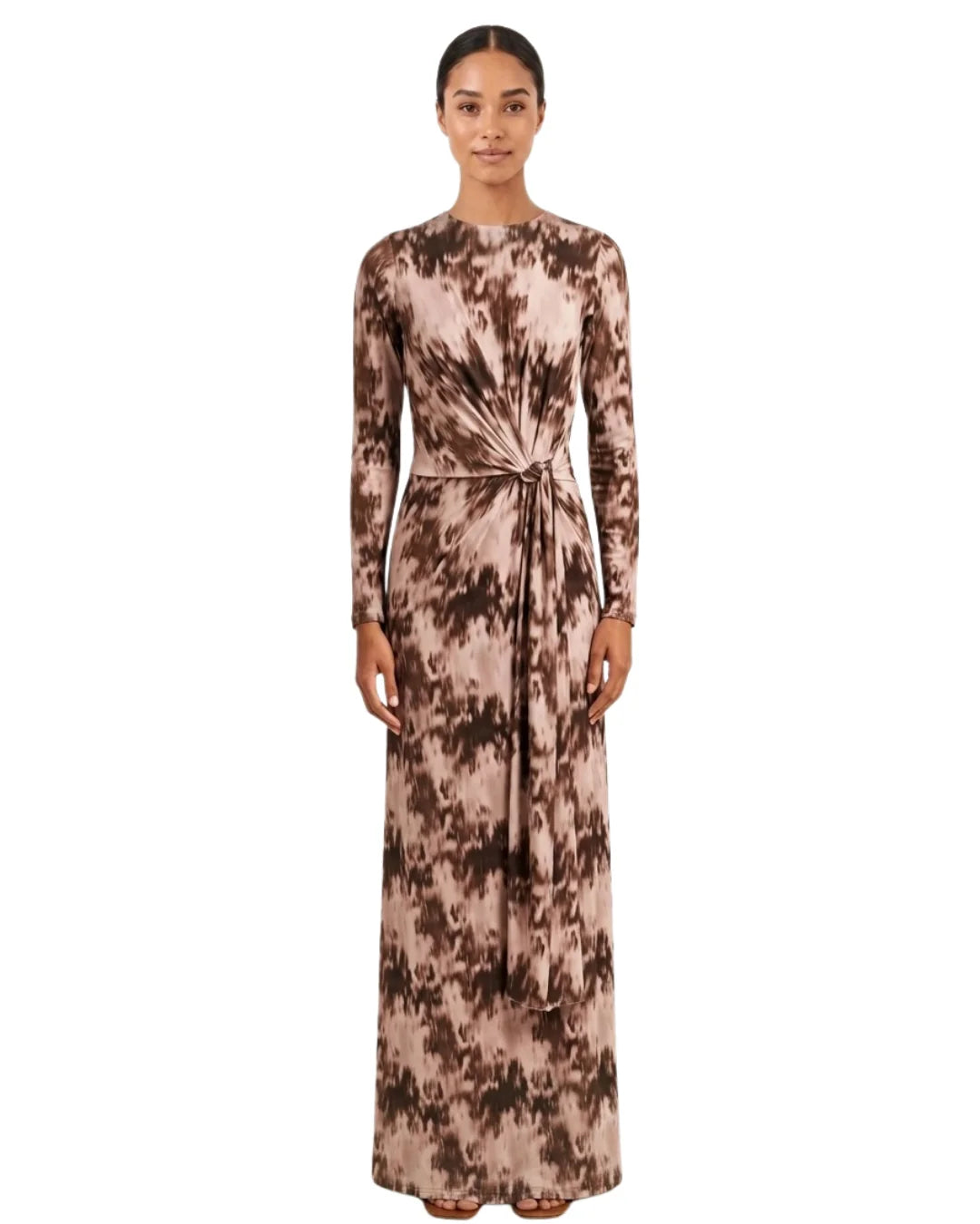 Maxi Vestido Saga Print Glimpse