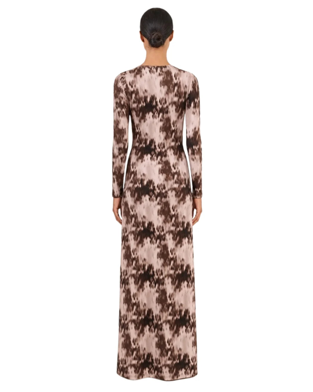 Maxi Vestido Saga Print Glimpse