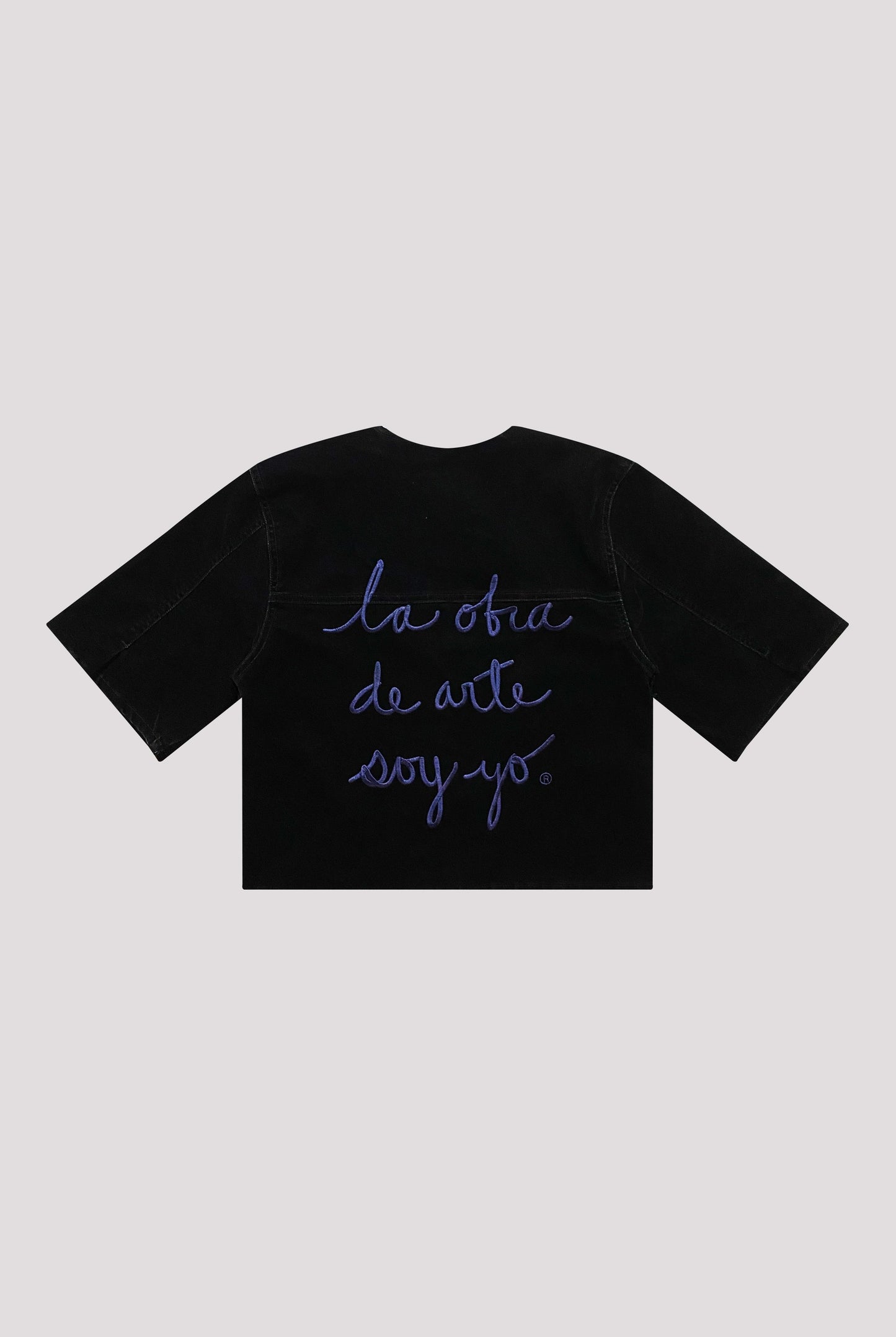 Sobrecamisa Terciopelo Negro