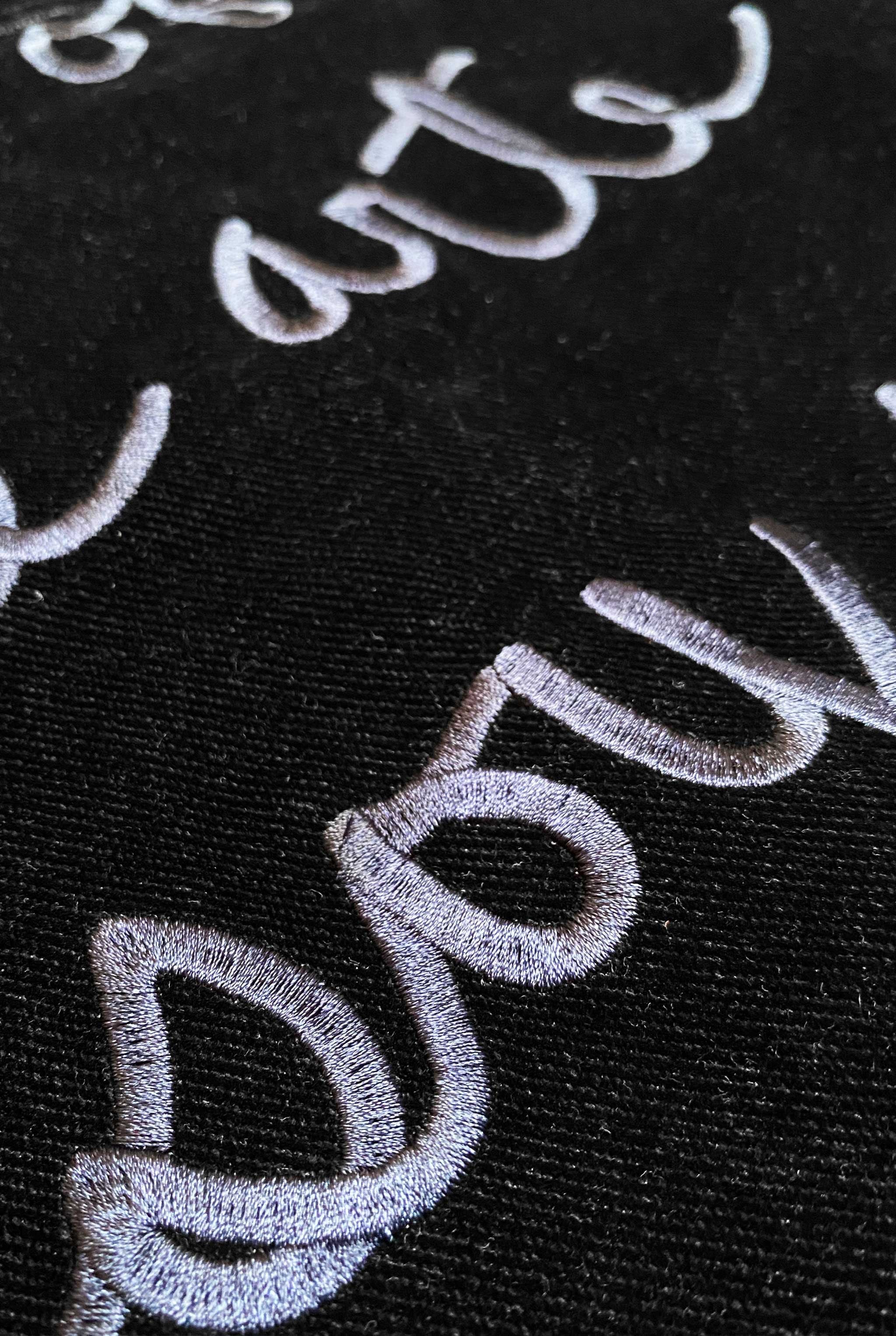 Sobrecamisa Terciopelo Negro