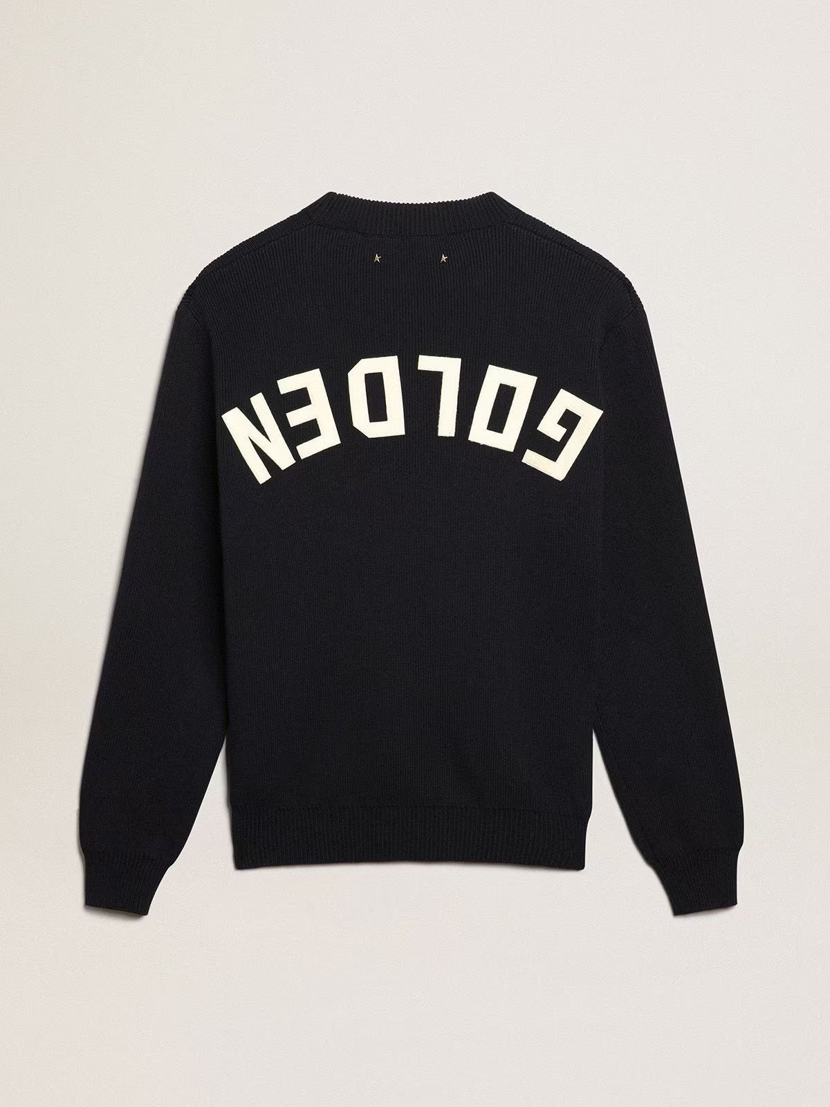 Sudadera Golden Knit Crew Neck With Logoyarn