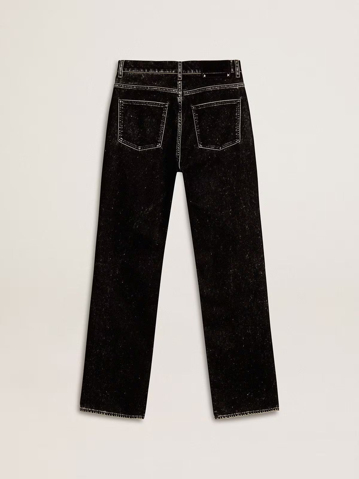 Pantalon Denim Journey Straight Velvet Washed GOLDEN GOOSE PANTALONES Malva CO