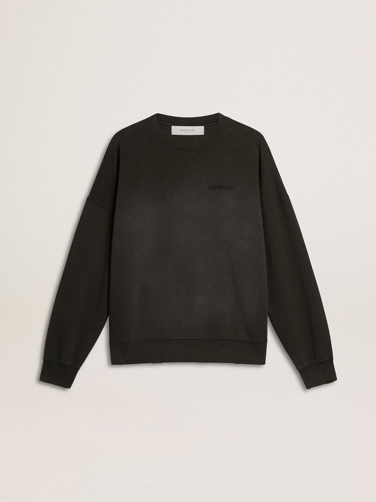 Sudadera Journey Crew Neck Dyed Bleaching Effect