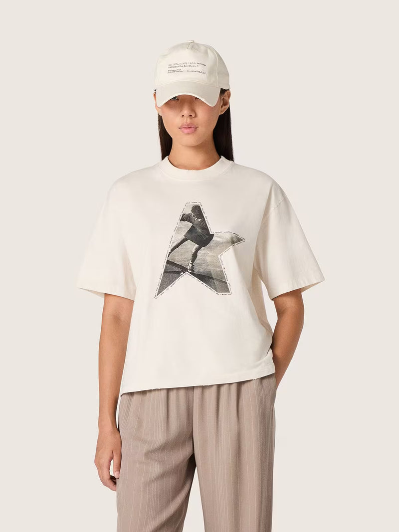 T-Shirt Journey Boxy With Print