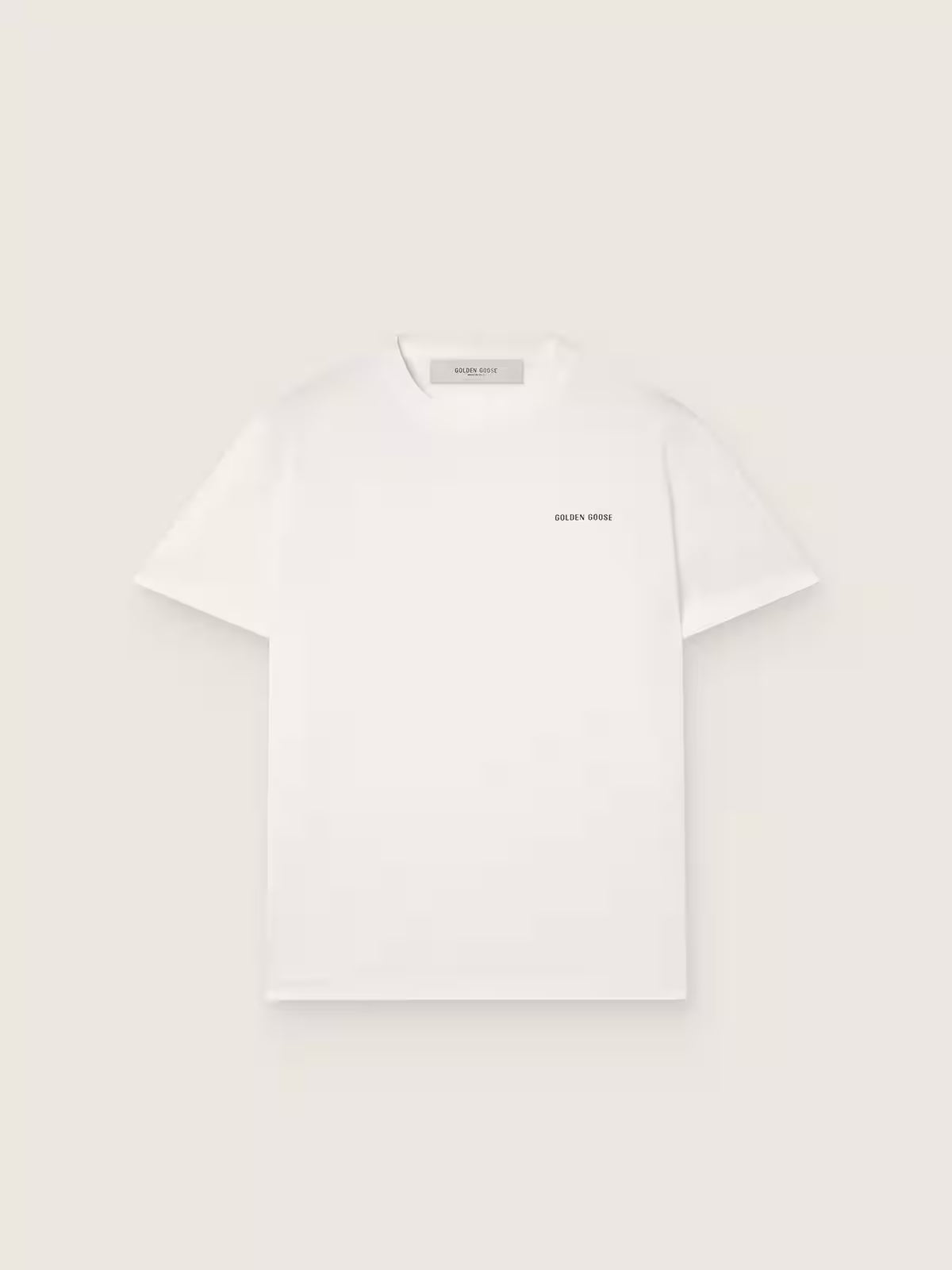 T-Shirt Journey Cotton Contrast Logo Print