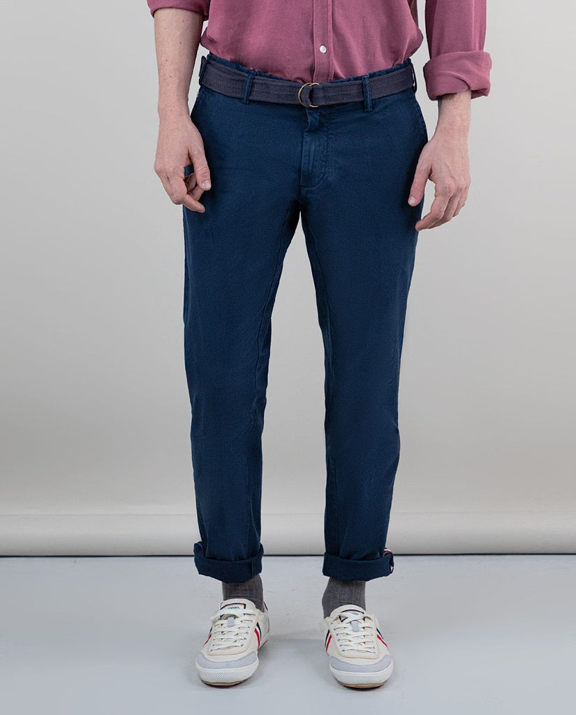 Pantalon Chino Basico Marino EL GANSO PANTALONES Malva CO