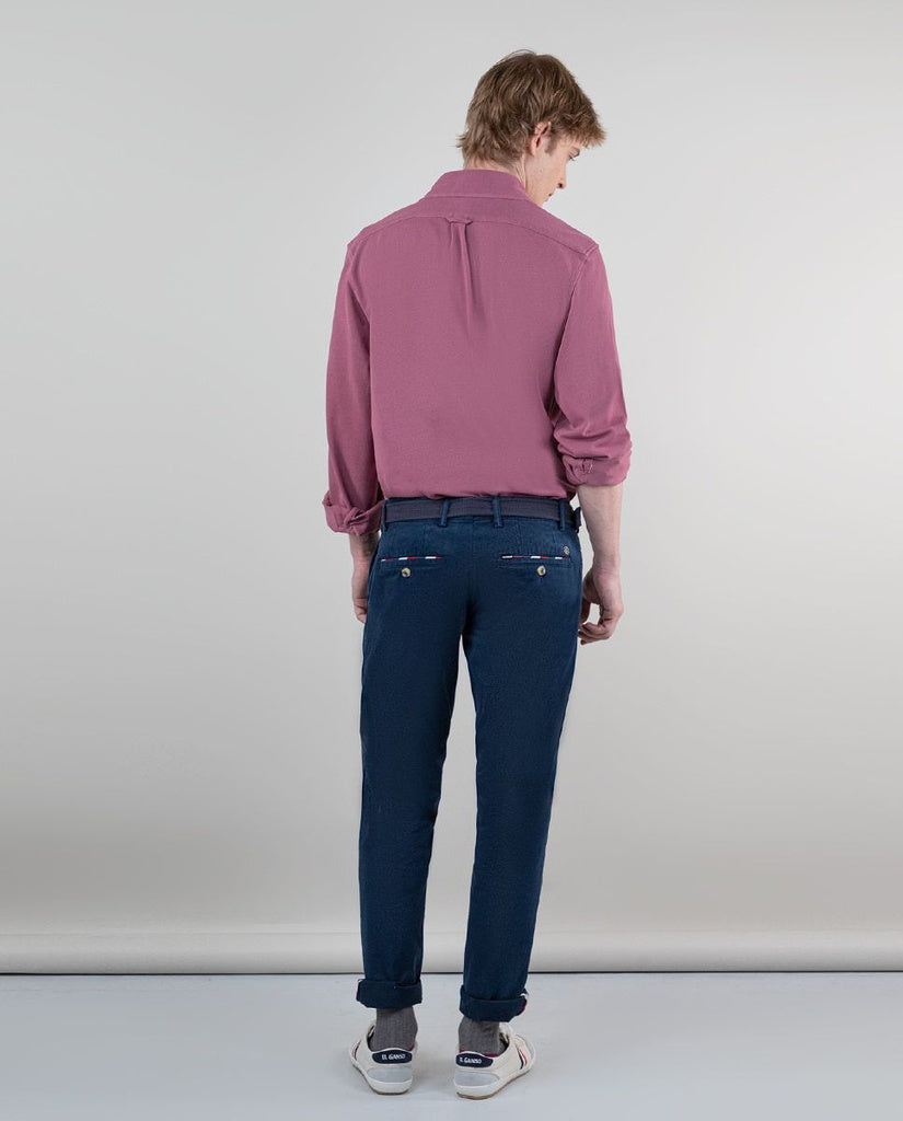 Pantalon Chino Basico Marino