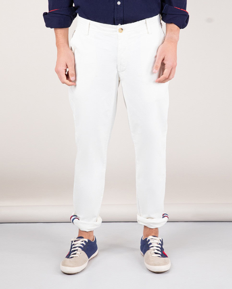 Pantalon Chino Basico Piedra