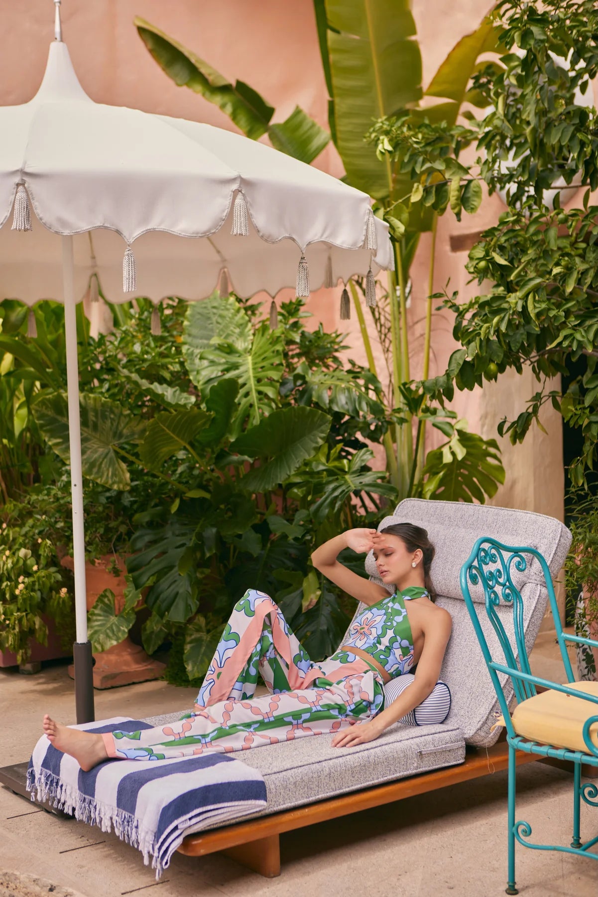 Pantalón Vallarta LA VI BY MAJO PANTALON Malva CO