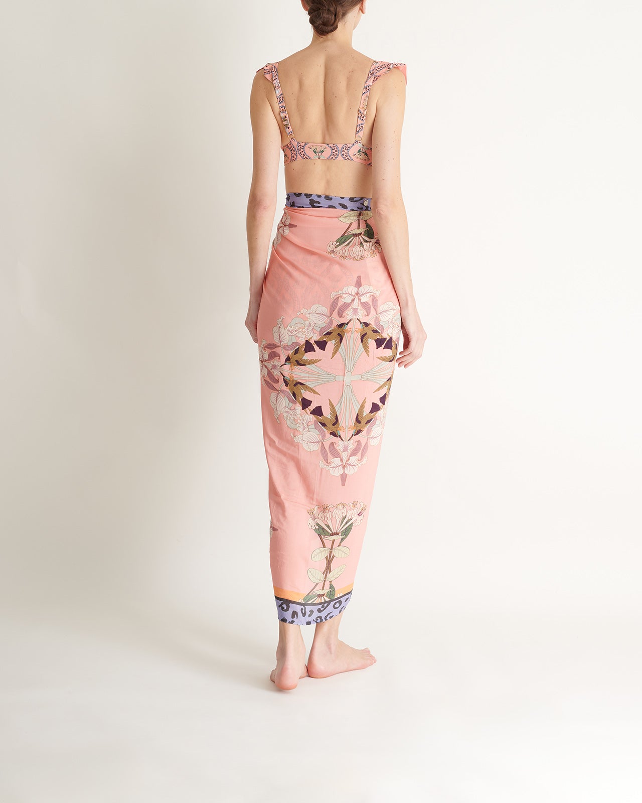 Pareo Tangerine Jungle Orchid The Must