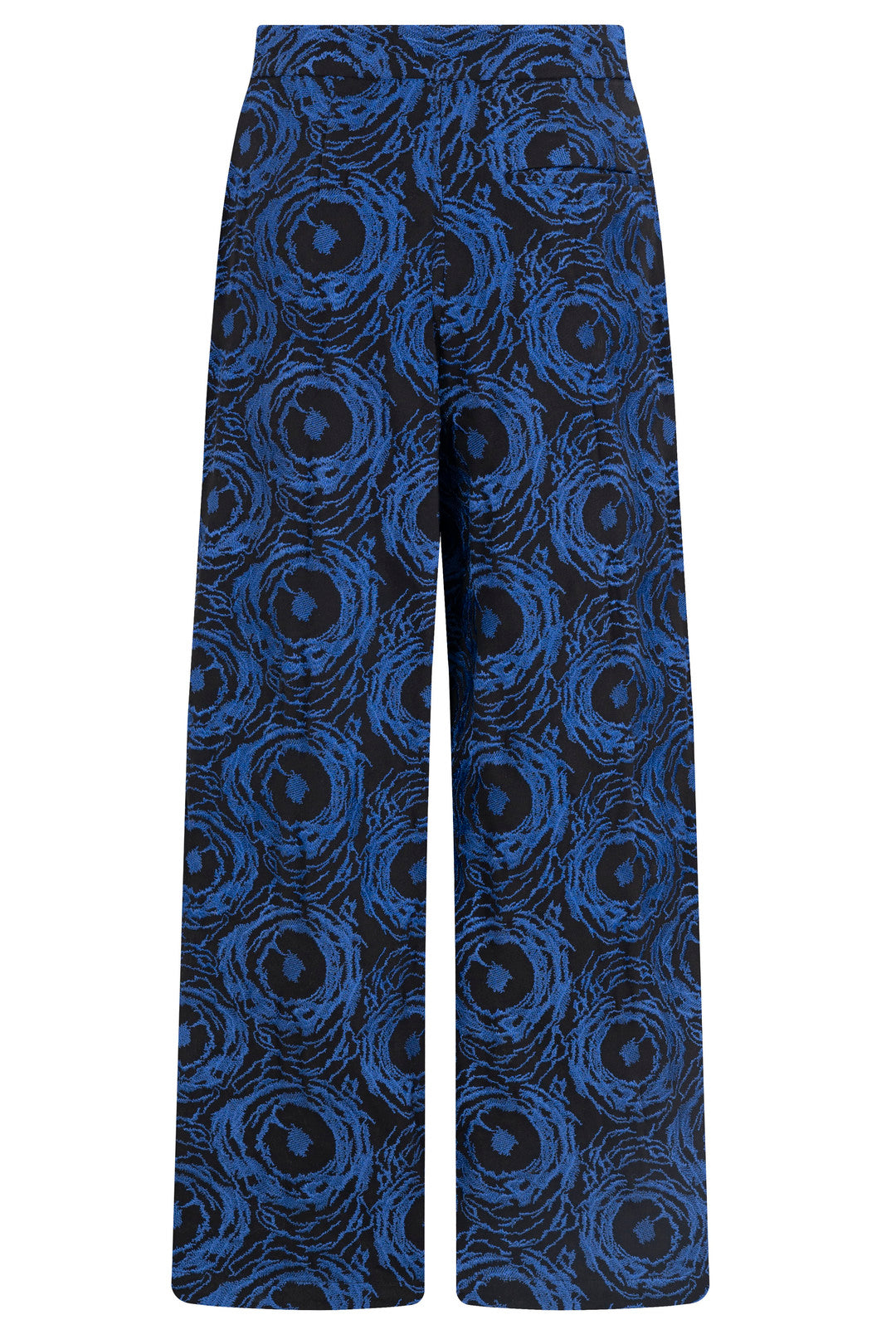 Panatalon Bordado Palazzo Blue