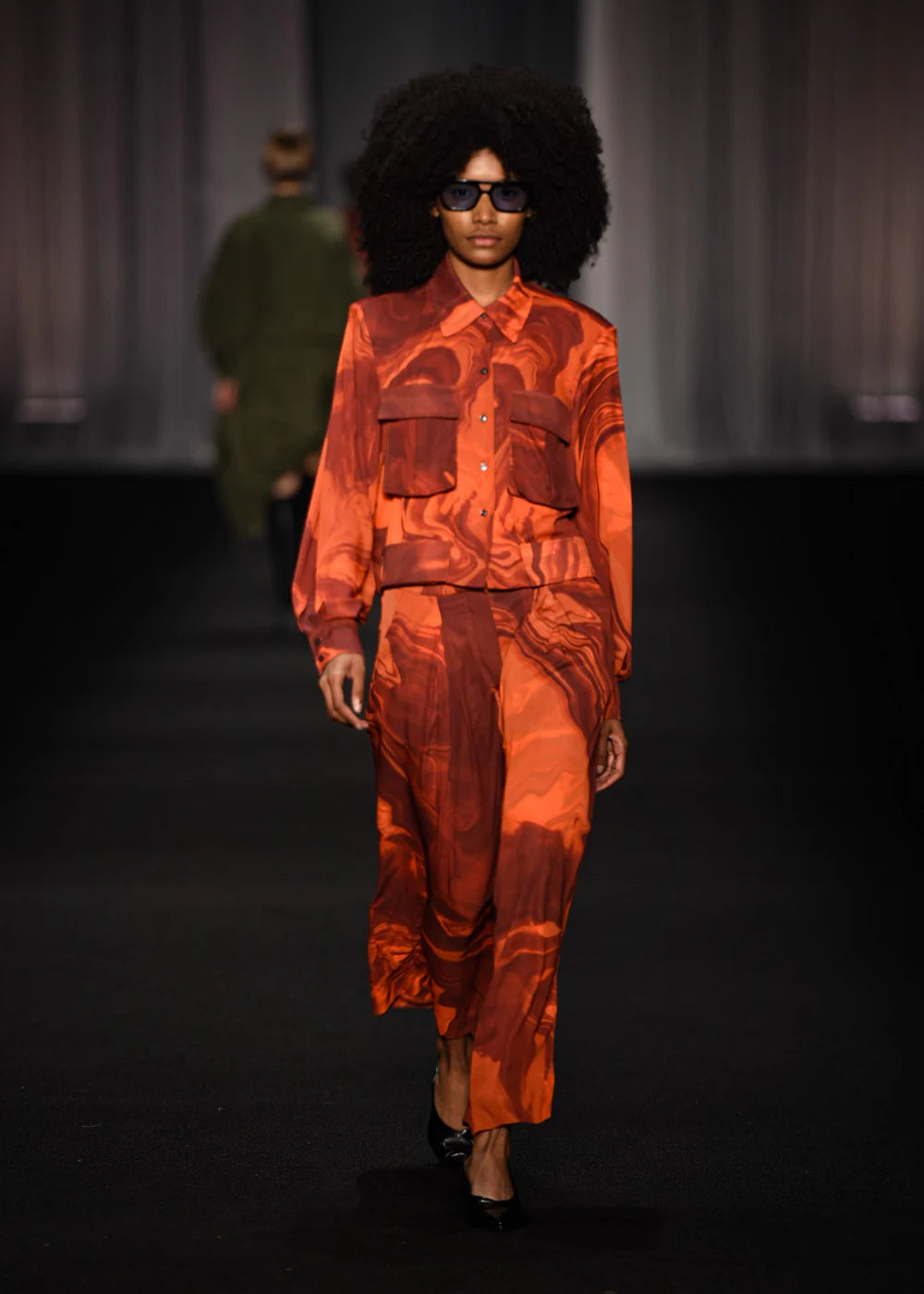 Pantalones Palazzo Printed