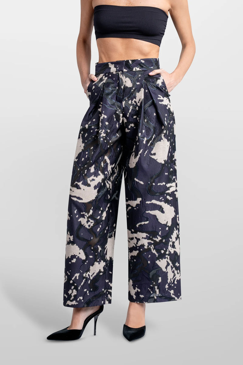 Pantalones Jacquard Noa