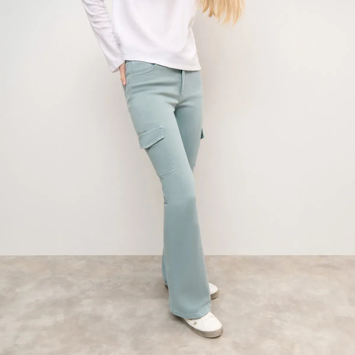 Pantalon Campana Cargo