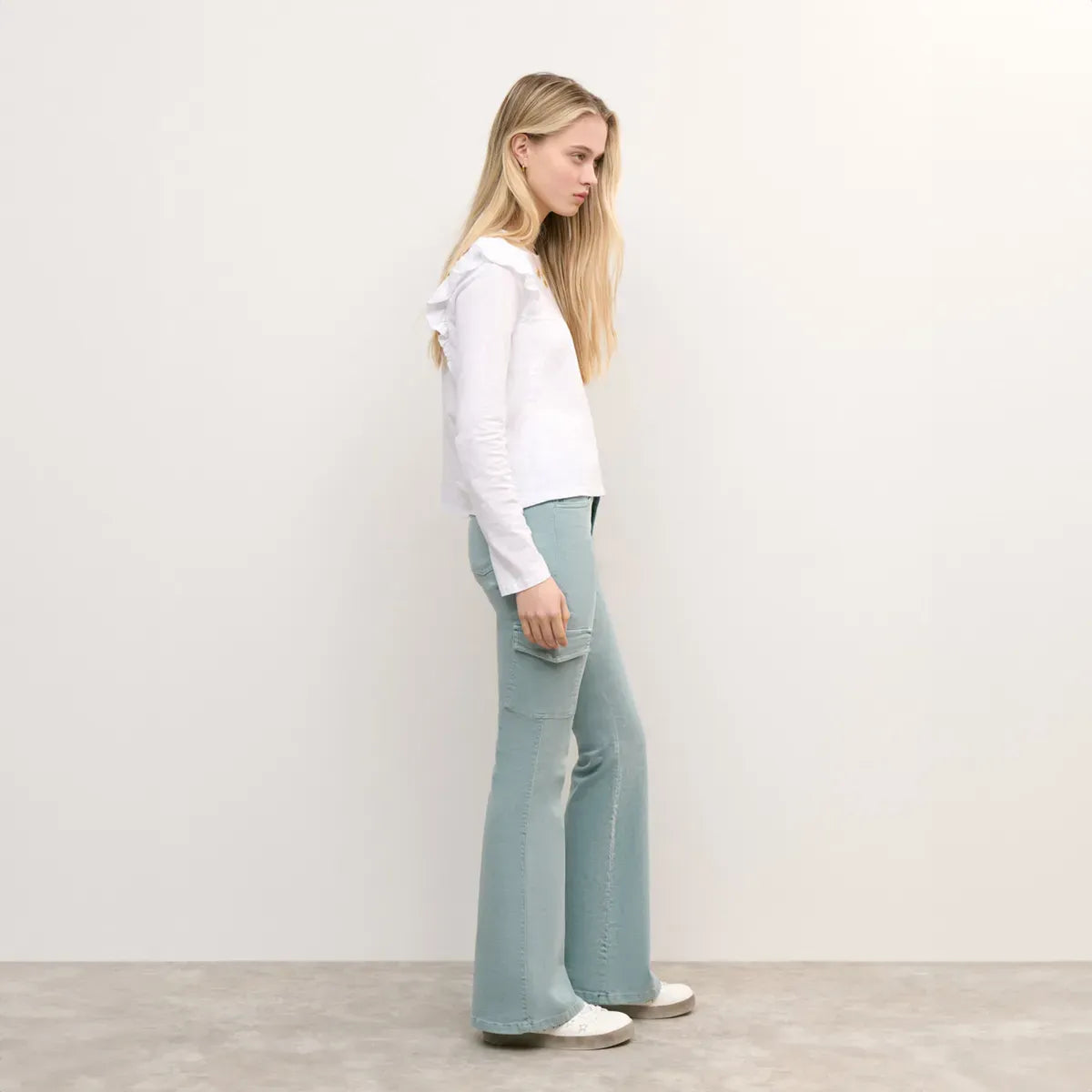 Pantalon Campana Cargo