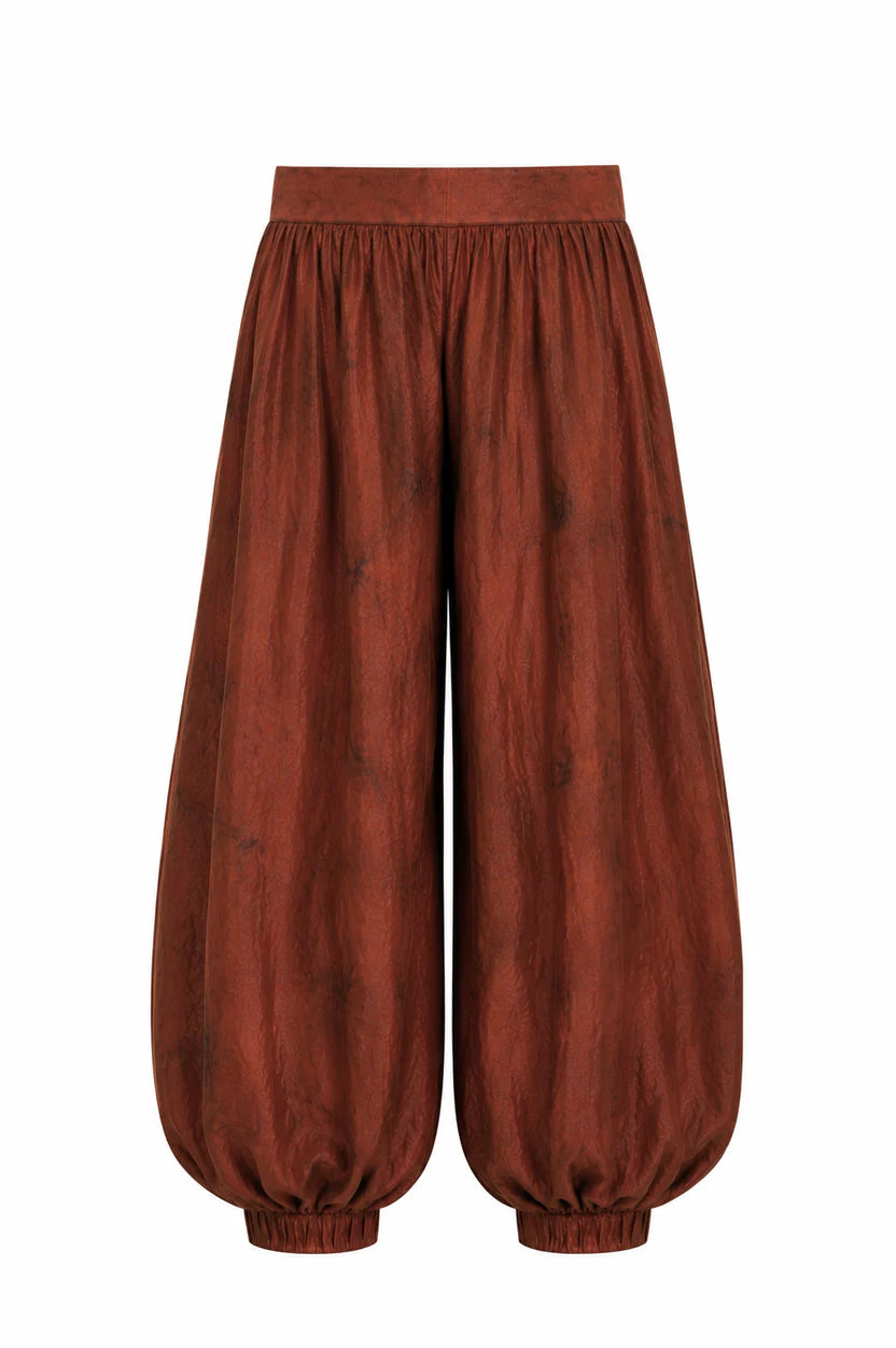 Pantalon Caucio Seda Dupion