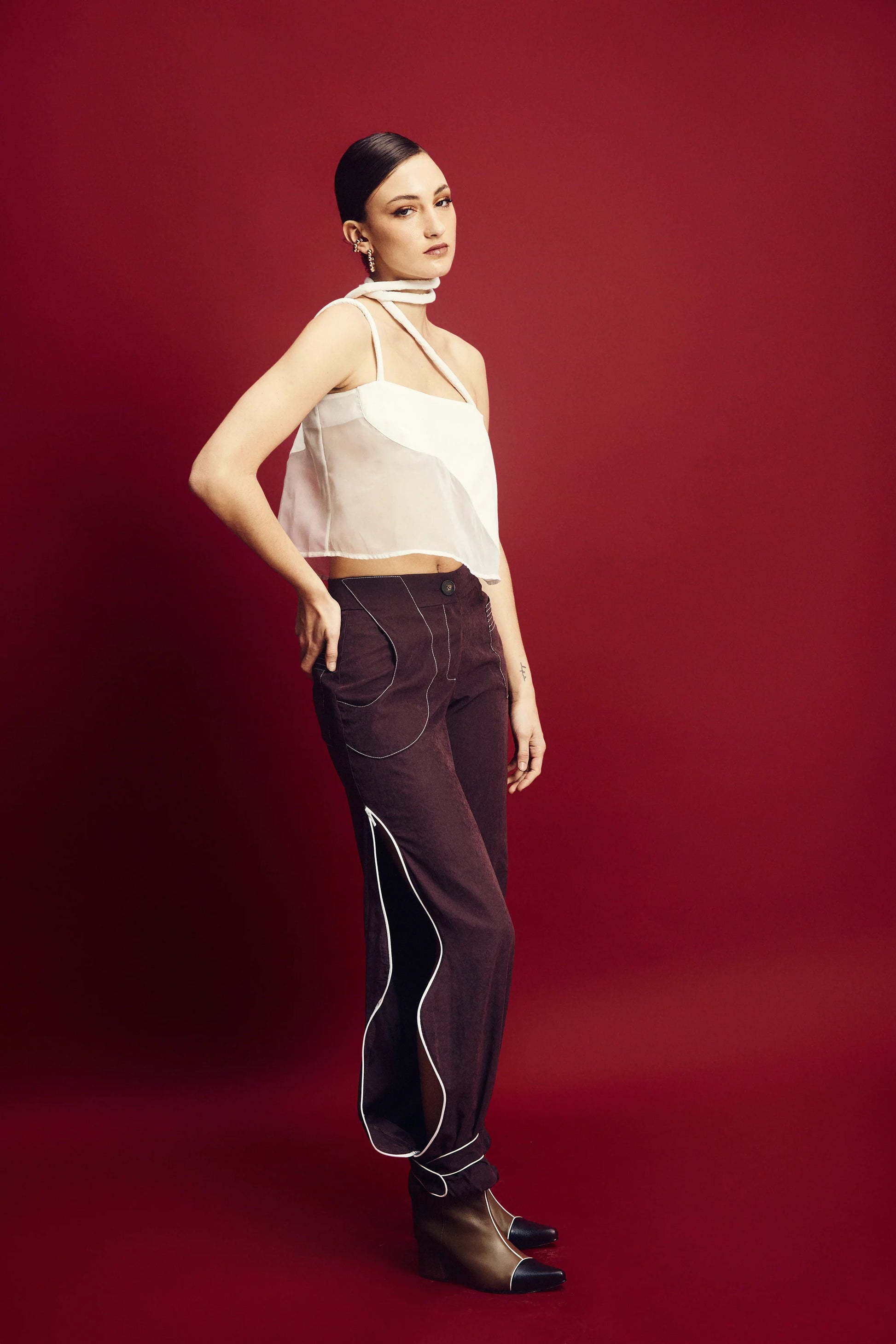 Pantalon Eden ZIERRA LEONA PANTALONES Malva CO