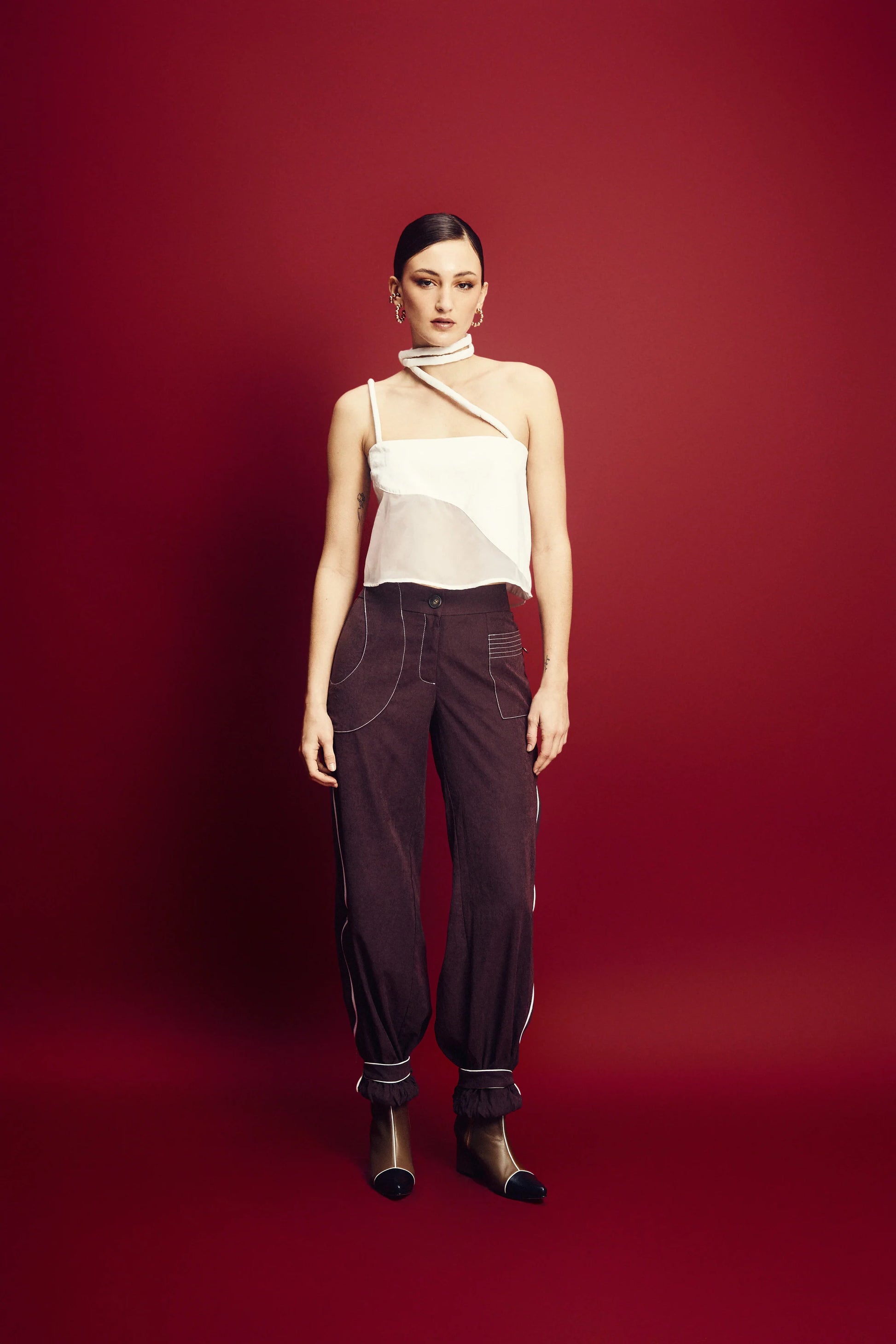 Pantalon Eden ZIERRA LEONA PANTALONES Malva CO