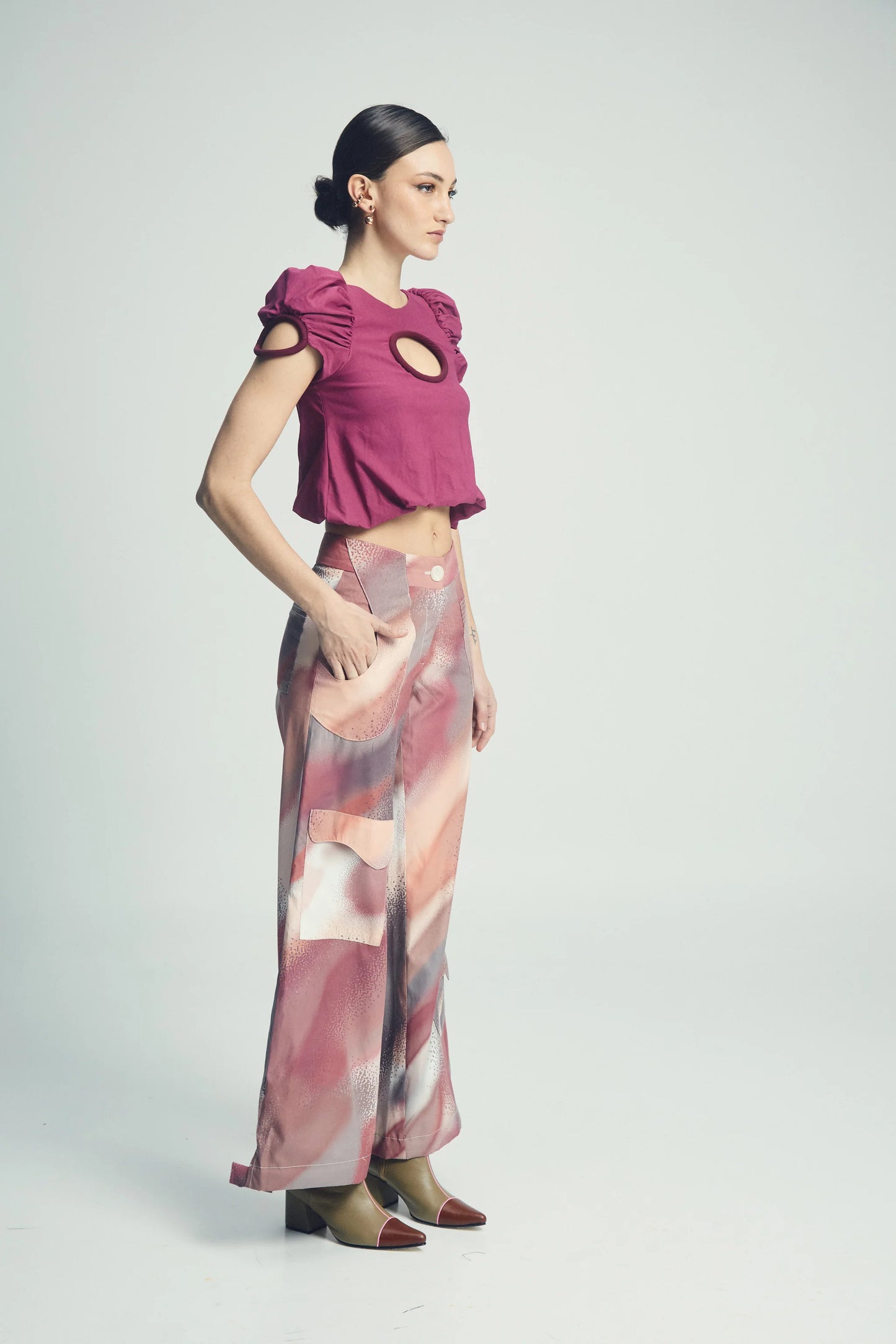 Pantalón Ficara ZIERRA LEONA PANTALONES Malva CO