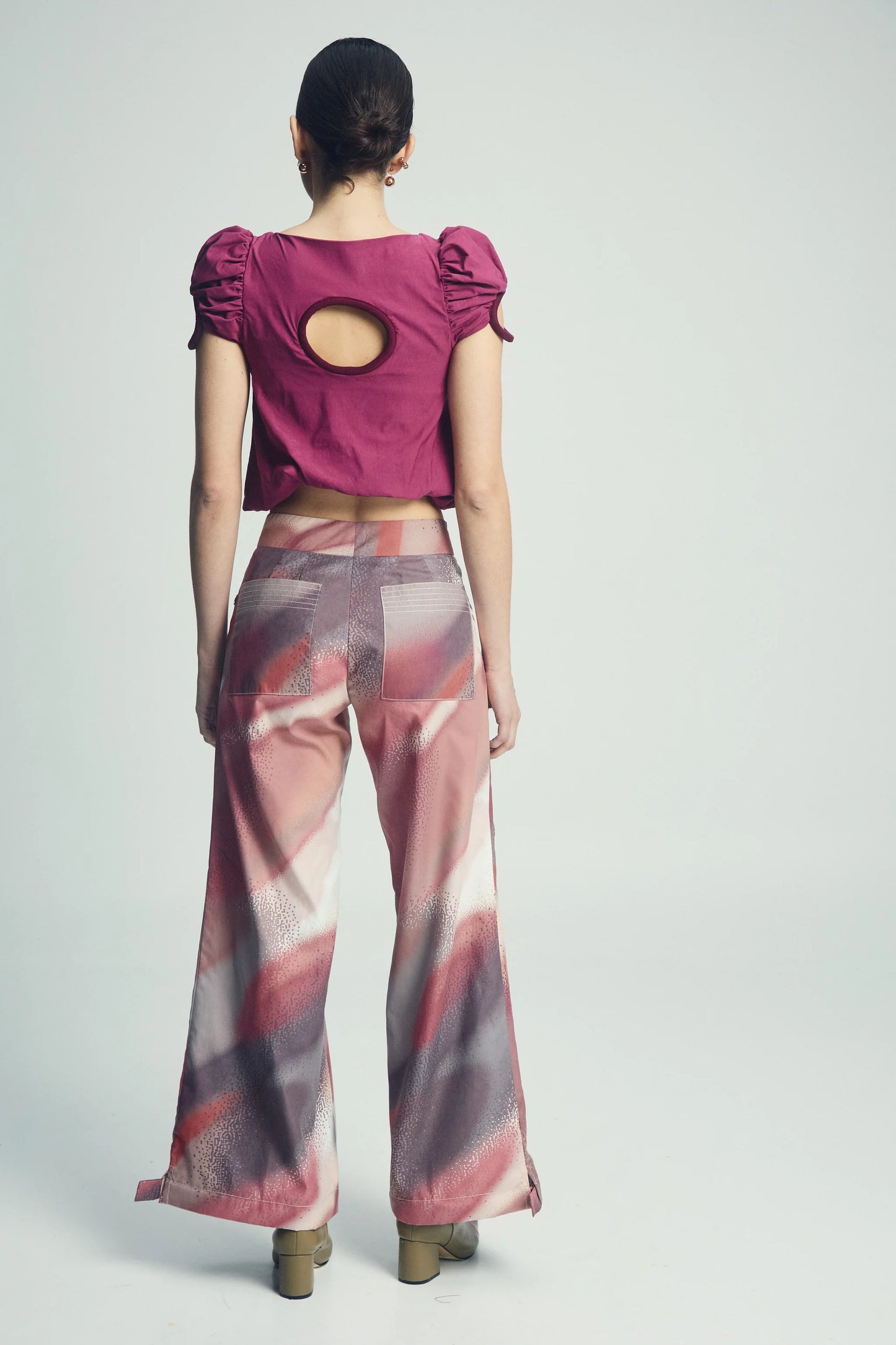 Pantalón Ficara ZIERRA LEONA PANTALONES Malva CO